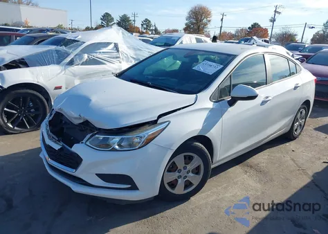 2017 Chevrolet Cruze Ls Auto from USA, damaged, VIN 1G1BC5SM4H7123504